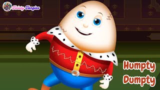 Humpty Dumpty Nursery Rhyme  Learn From Your Mistakes  Baby Cartoon [upl. by Karab]