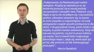 quotWojna polskoruska pod flagą białoczerwonąquot  Doroty Masłowskiej [upl. by Nylle]