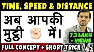 Time Speed and Distance Trick  Time Speed Distance ConceptProblemsSolutionsTricksQuestions [upl. by Nasas]