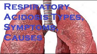 Respiratory Acidosis Types Symptoms Causes [upl. by Benton]