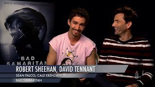 Bad Samaritan Interview  David Tennant Robert Sheehan [upl. by Barbaraanne]