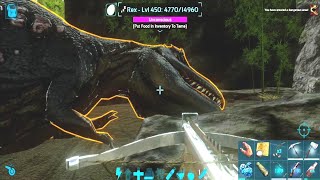 Ark Mobile Max Level Rex Trapping amp Taming  Ark Mobile Rex Taming [upl. by Sinnal]