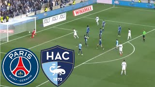 PSG x LE HAVRE pes 21 gameplay [upl. by Ainehs]