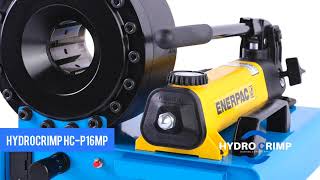 Manual hydraulic hose crimper2022  Manual hose crimping machine for sale  HYDROCRIMP [upl. by Laamaj]