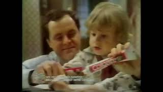 Colgate 1984 TV Commercial quotTwo Great Tastes Maximum Fluoride Protectionquot [upl. by Yager]