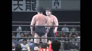 Genichiro Tenryu amp Takashi Ishikawa vs Shinya Hashimoto amp Tatsumi Fujinami May 24th 1993 [upl. by Rein297]