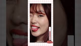 NACIFIC x Stray Kids Glossy Lip Tint Collaboration Box Swatches and Try On liptint straykids [upl. by Fenner]