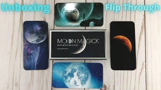 Moon Magick 🌑 Deep Moon Messages Mini Inspiration Cards 🌙 Oracle Deck Flip Through Oracle Cards [upl. by Audra]