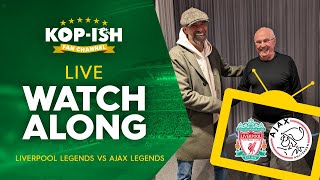 LIVERPOOL VS AJAX 42  LEGENDS MATCH WATCHALONG LIVE [upl. by Oiratno]