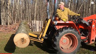 Preparing Logs For The Sawmill Using A Stihl MS261 and MS661 Chainsaw 4K [upl. by Tris34]