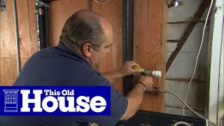 How to Install a Graywater Irrigation System  This Old House [upl. by Sema704]