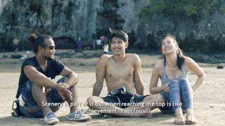 The most famous rock climbing location in Thailand  Railay beach [upl. by Nileuqay]