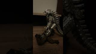 Mechagodzilla vs Kong stop motion youtubeshorts godzilla kong mechagodzilla monsterverse [upl. by Stratton367]