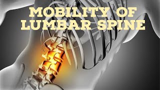 Mobility of lumbar spine [upl. by Rehptosirhc]