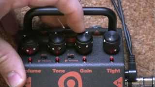 Amptweaker Tight Metal Distortion Pedal Review Demo [upl. by Archaimbaud]