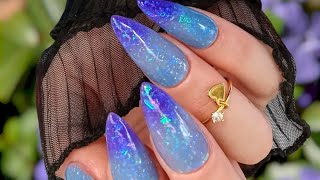 The Daily Nail Dip Powder Nails Thermal Dip Mani ft Glitter ampGrace diynails dipnails nails [upl. by Lerrehs]