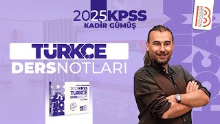 36 KPSS Türkçe  Paragraf  Kadir GÜMÜŞ  2025 [upl. by Gauldin]