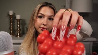 ASMR cute girly Vday Haul 🍒❤️  huge announcement 📣 [upl. by Silvain]