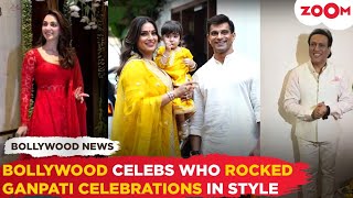 From Kiara Advani to Govinda Bollywood Celebs who Dazzled at Ganpati Festivities [upl. by Amre]