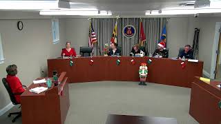 Monday December 9 2024  Town Council Meeting [upl. by Condon985]