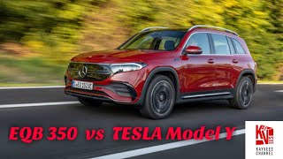 How you compare EQB 350 vs Tesla Model Y [upl. by Ylrebmek]