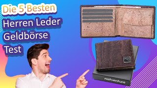 Die 5 Besten Herren Leder Geldbörse Test [upl. by Nedloh]