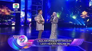 Menggelegar Kolaborasi Spektakuler Lesti Kejora Di Konser Raya Indosiar Malam ini [upl. by Hartwell]