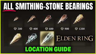 Elden Ring Where to Get ALL SmithingStone Miners Bell Bearing Location Guide [upl. by Kramlich739]