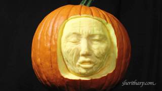 Pumpkin Face StopMotion Animation [upl. by Silvanus130]