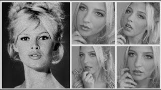 Brigitte Bardot Makeup And Hair Tutorial  1960s Look [upl. by Damalis]