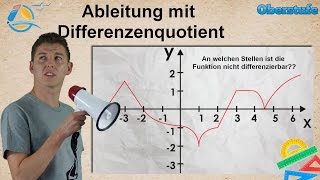 Ableitung mit Differenzenquotient  Oberstufe ★ Übung 2 [upl. by Ellingston]