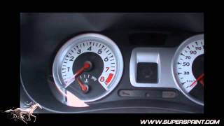 CLIO III GT Gordini 16  Supersprint exhaust sound  Revs [upl. by Wheeler]