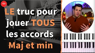 Accords Majeurs et mineurs au Piano [upl. by Tricia533]