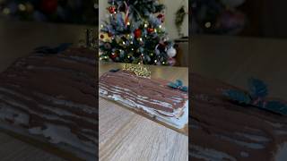 Bûche tiramisu🍫holidayswithyoutube [upl. by Corron285]