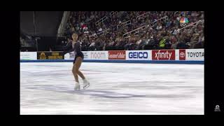 Alysa Liu Triple Axel 2020 Nationals [upl. by Adlesirhc]