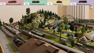 Digital Automation of Model Trains  Märklin H0 [upl. by Akiemaj]