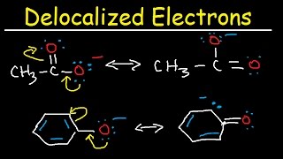 Delocalized vs Localized Electrons  pKa Acidity Conjugate Base Resonance Contributors [upl. by Robbert]