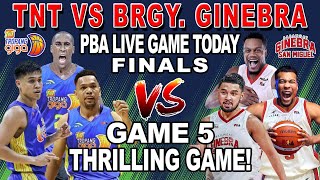 BRGY GINEBRA vs TNT Game 5 Finals  PBA Live Full Game Today  Holt Shocking Shot 2K24 [upl. by Ries]