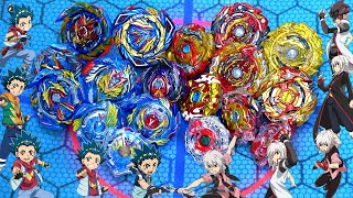 OMG EPIC EVOLUTION BATTLE  Valkyrie vs Spriggan  Beyblade Burst Team Battle [upl. by Akerehs]