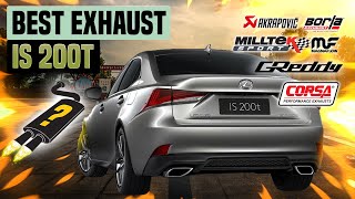 Lexus IS200T Exhaust Sound🔥aFe PowerARKArmytrixInvidiaMagnaflowRev9RevelTanabeStone [upl. by Lilyan]