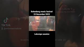 Bakenberg music festival 23 Dec 23 Lekompo session Dj Madreds [upl. by Haleemak]