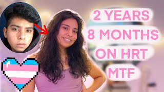 Transgender Latina 2 YEARS 8 MONTHS on HRT MTF update [upl. by Laroy]