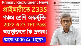 Primary Recruitment 2024 update।primary tet 2022 interview।primary tet 2023 result।primary tet 2024 [upl. by Naj553]