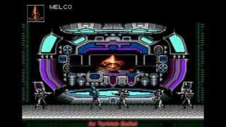 Probotector Sega Mega Drive  Stage 5c  Neutral Ending [upl. by Neelrad]