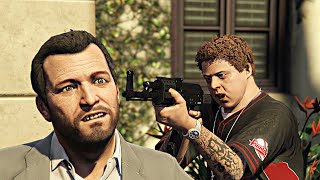 GTA V Jimmy Kills His Dad Michael [upl. by Jaymee]