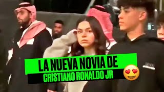 LA NUEVA NOVIA DE CRISTIANO RONALDO JR  ¿Quién es [upl. by Aicened]