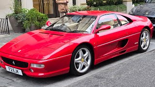 28 year old Ferrari F355TGS looks like new Classic Supercar in London November 2024 [upl. by Reisman]