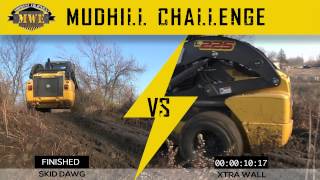 Skid Dawg Versus Xtra Wall  Skid Steer Tires  Mudhill Challenge [upl. by Wheelwright]