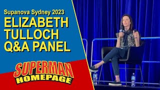 Elizabeth Tulloch QampA Panel from Supanova Sydney 2023 [upl. by Ayom]