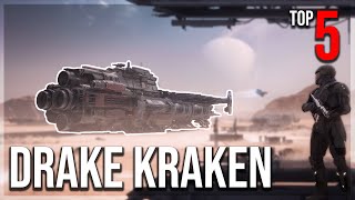 Best Uses Drake Kraken  Star Citizen  Ship Review [upl. by Idnerb220]